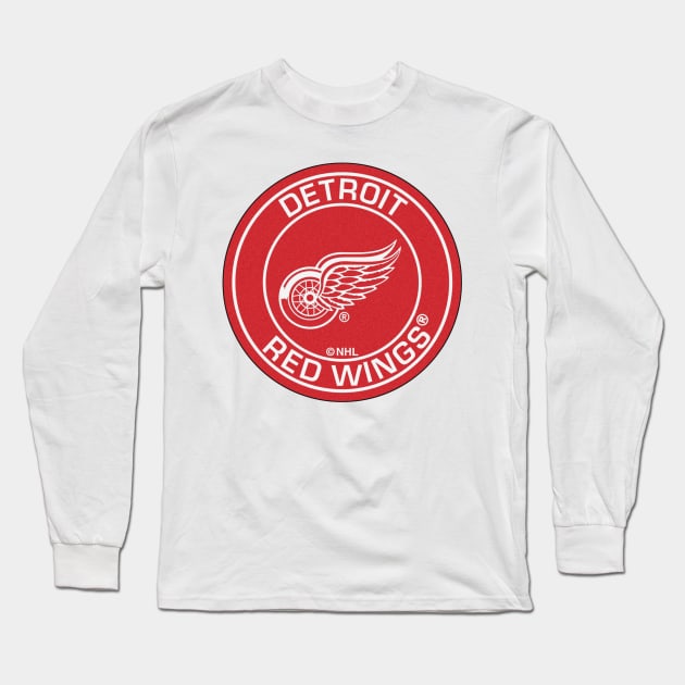 Detroit Wings-City Long Sleeve T-Shirt by karenblanco